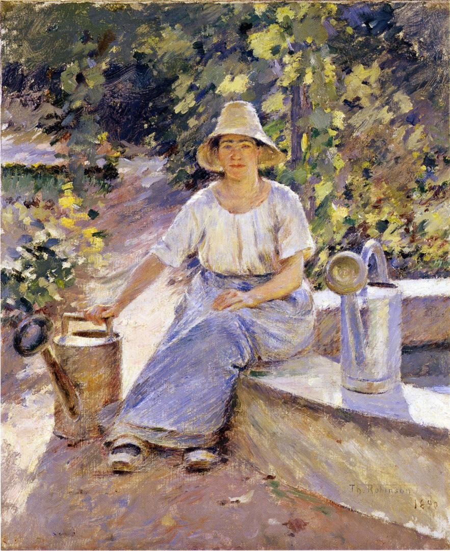 Theodore Robinson Watering Pots